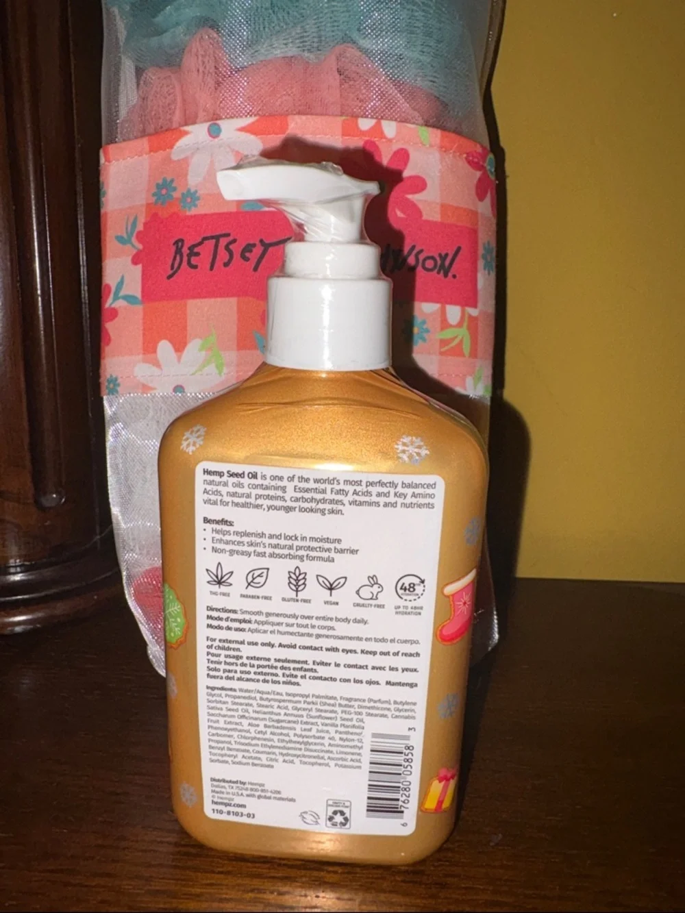 👙🆕👙Betsey Johnson Bath Sponge Set Multicolored & Hempz Sugar Cookie Moisturizer